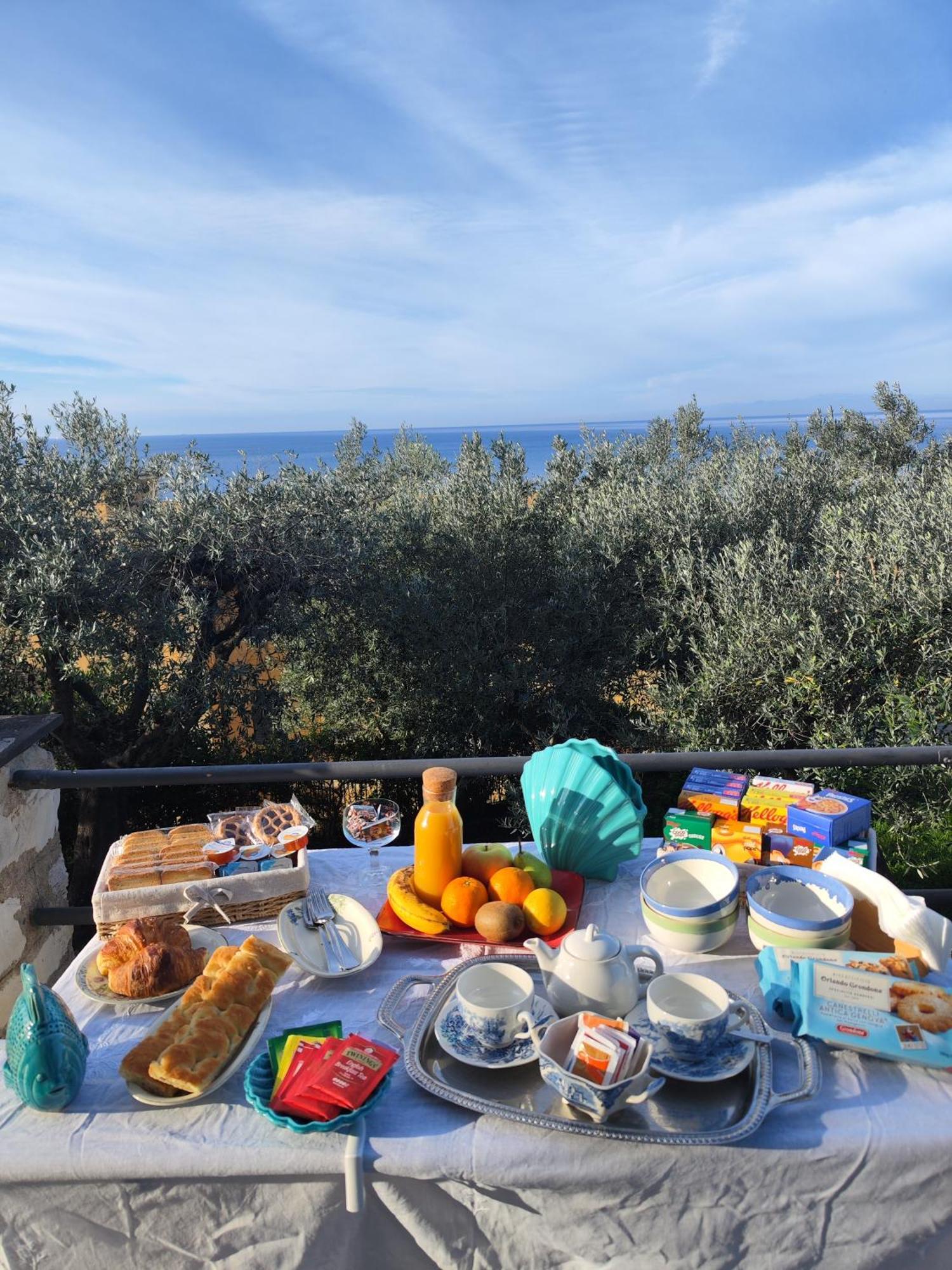 La Conchiglia Bed & Breakfast Camogli Bagian luar foto