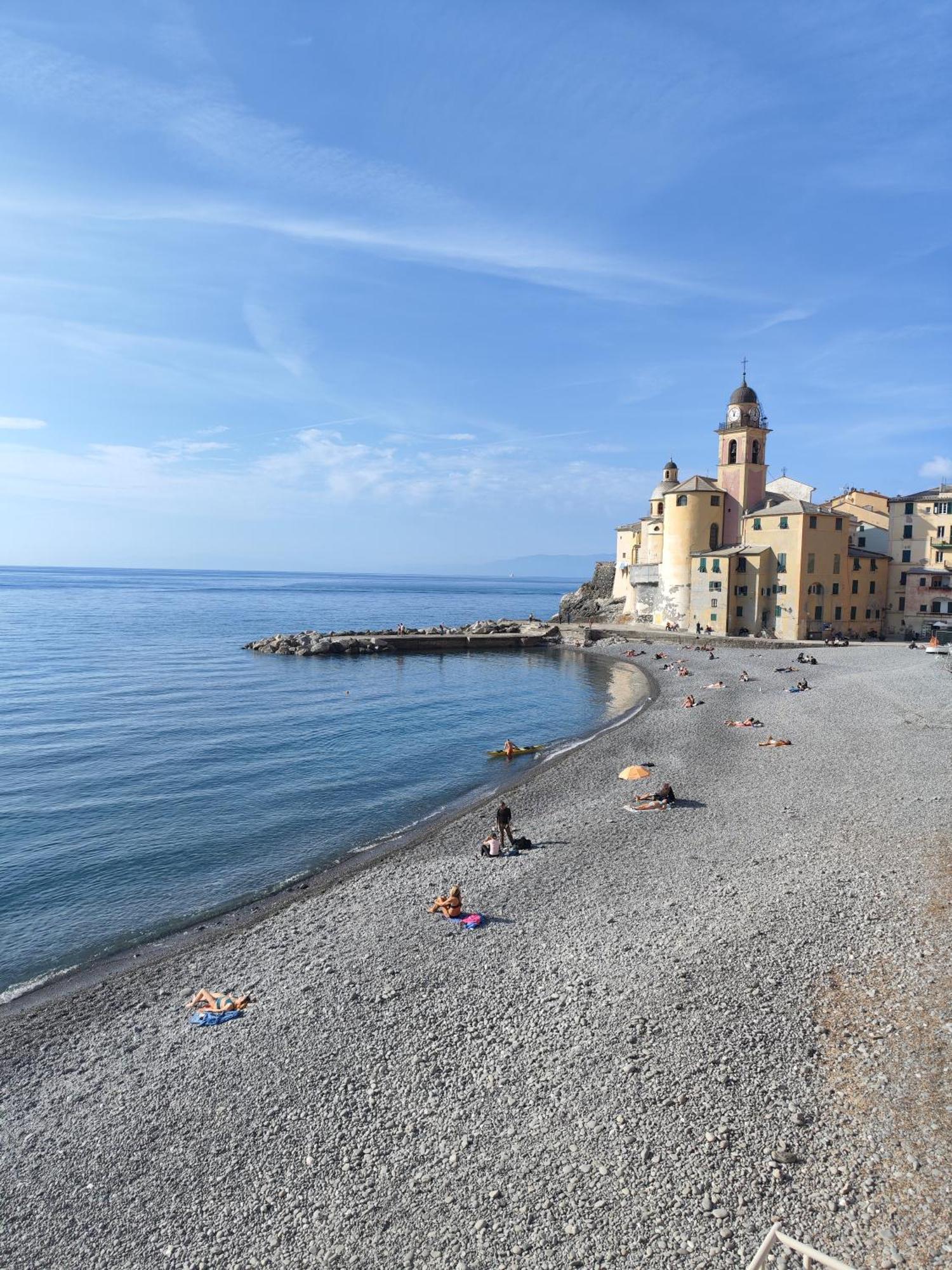 La Conchiglia Bed & Breakfast Camogli Bagian luar foto