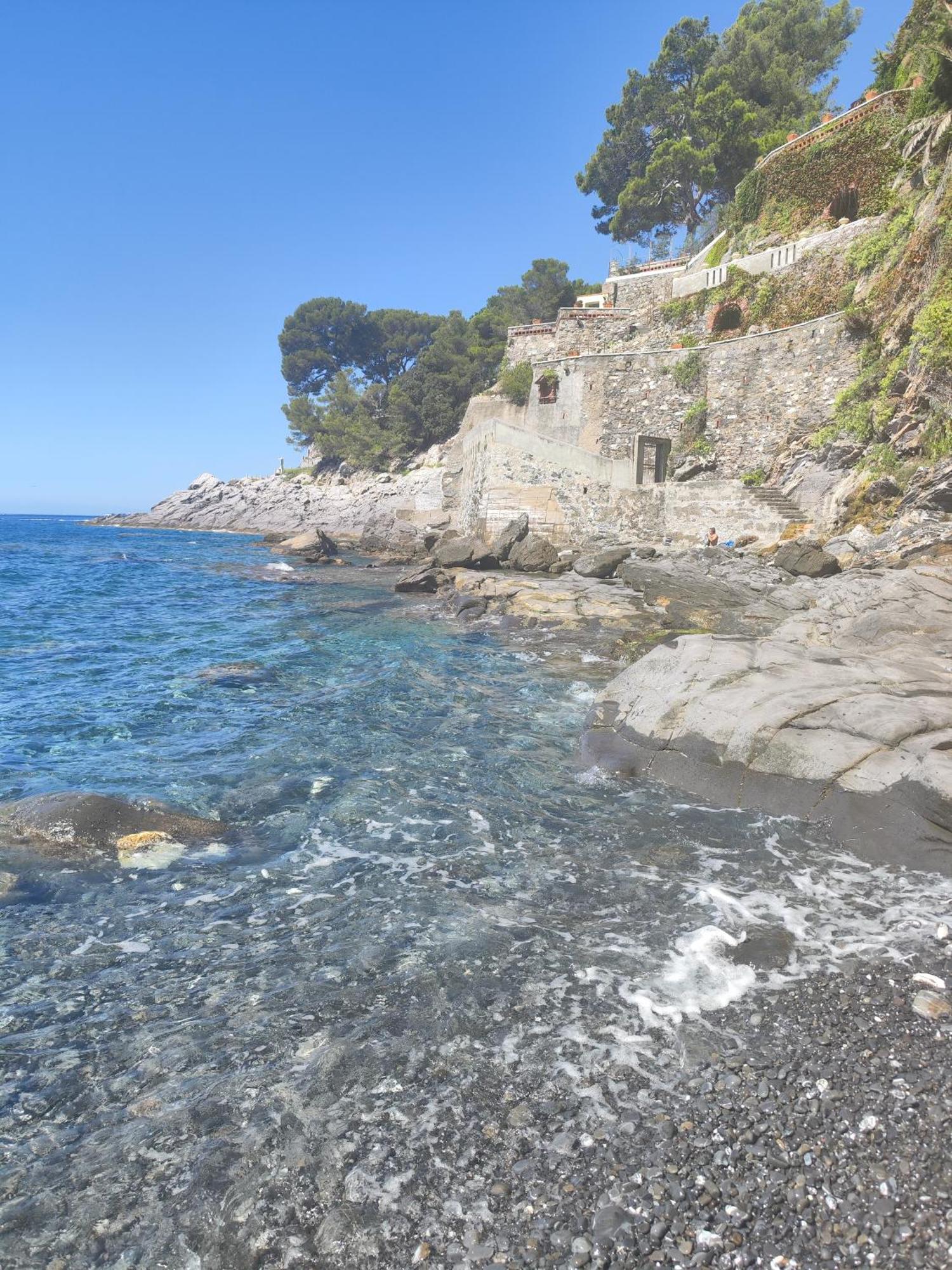 La Conchiglia Bed & Breakfast Camogli Bagian luar foto