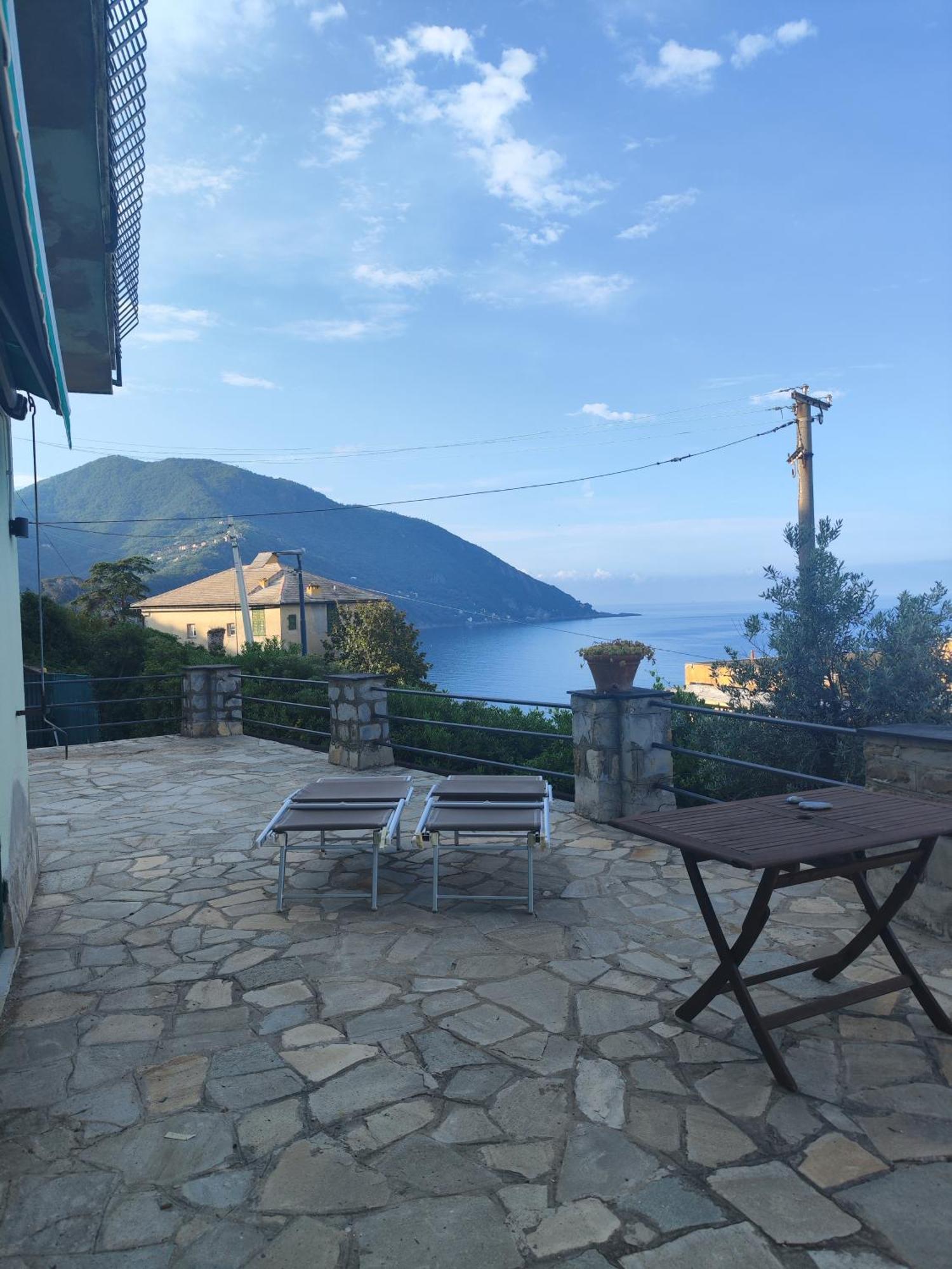 La Conchiglia Bed & Breakfast Camogli Bagian luar foto